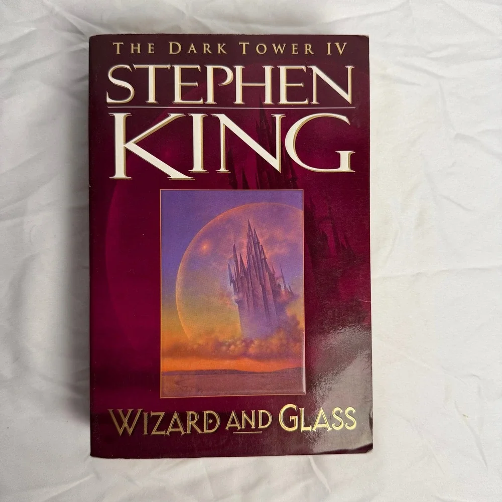 Wizard and Glass Stephen King Dark Tower IV First Plume Printing 1997 PB Gift